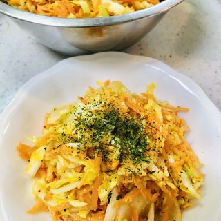 春キャベツと新玉ねぎの乳酸菌サラダ